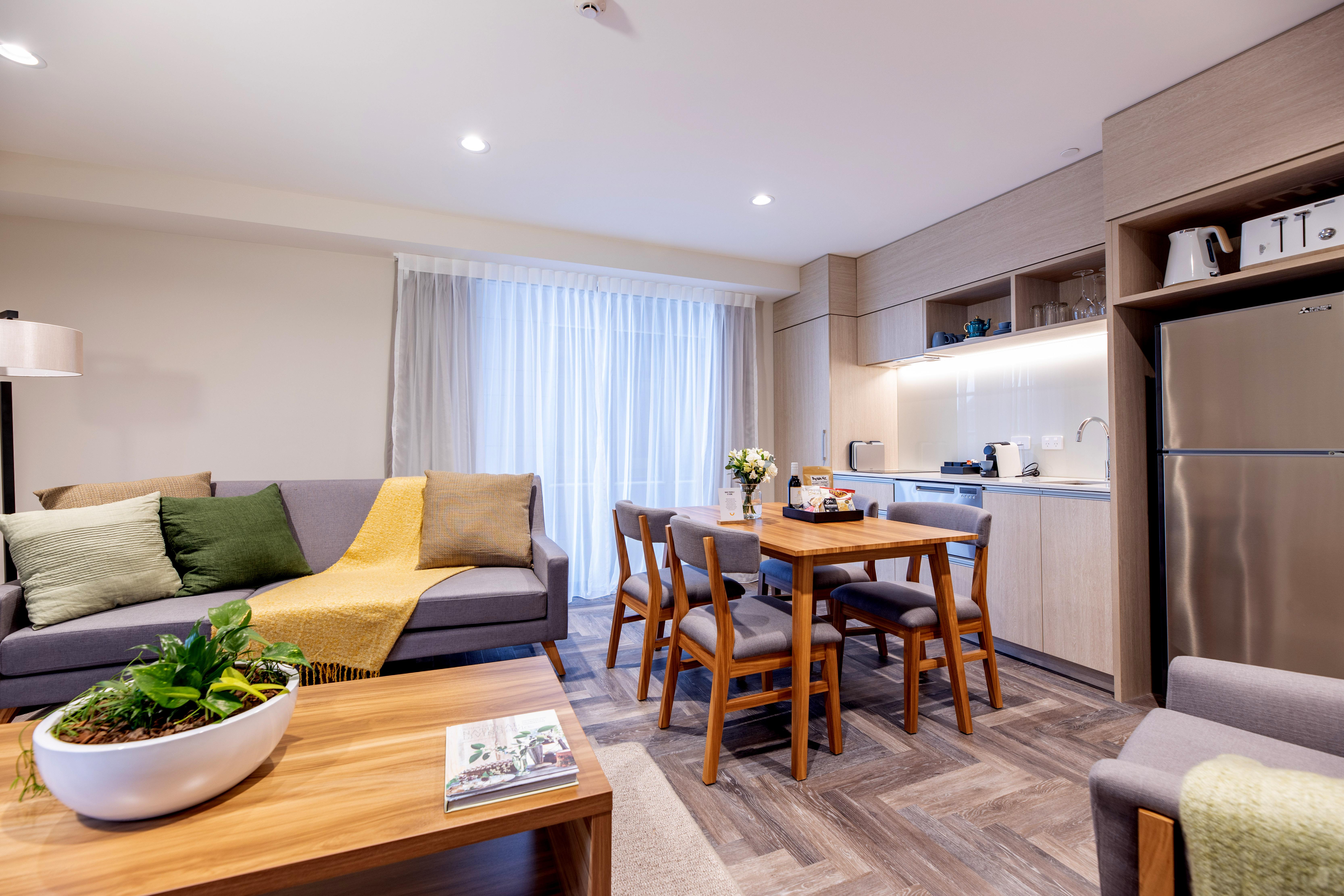 Sudima Christchurch City Exterior foto A typical apartment at the Village
