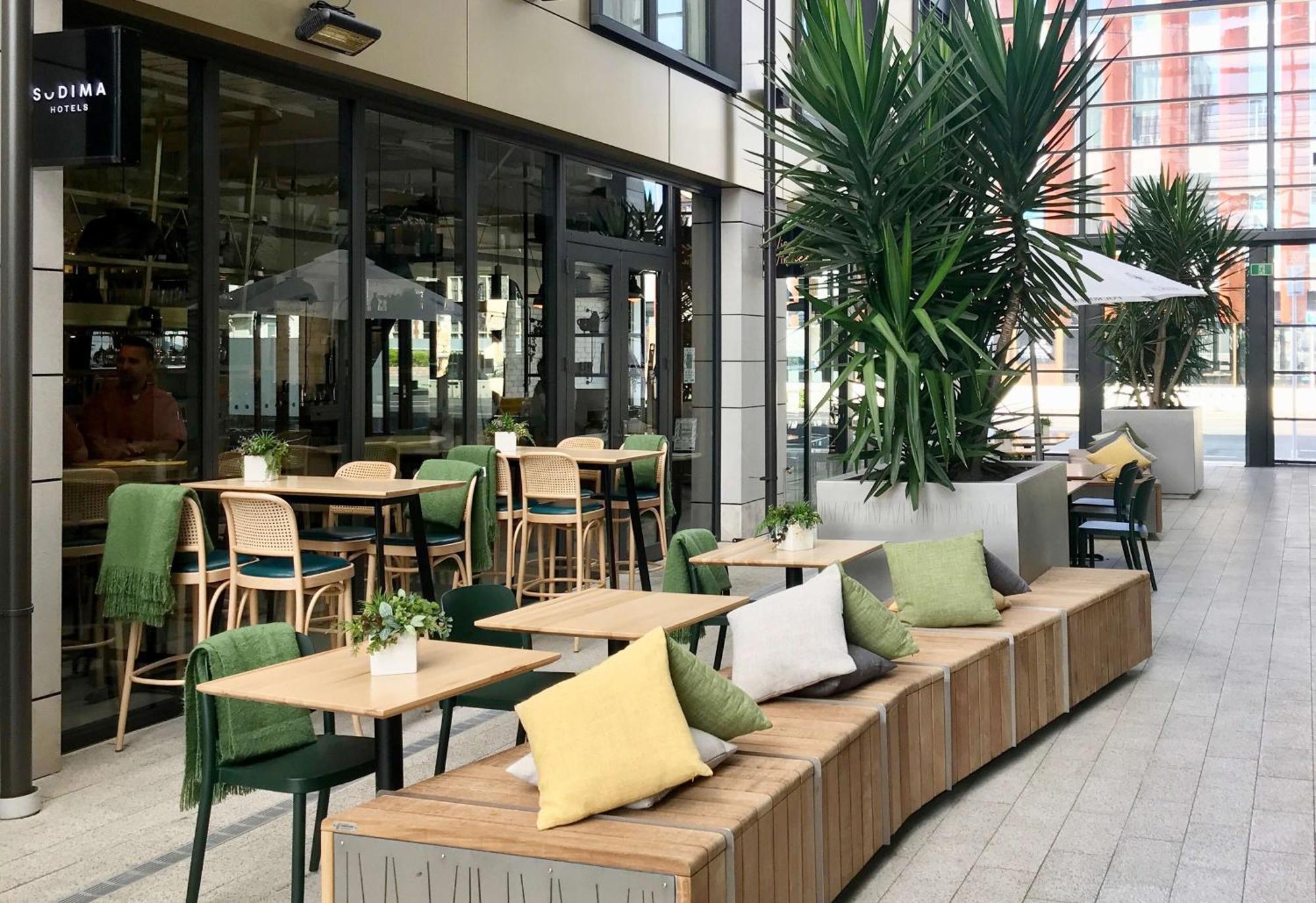 Sudima Christchurch City Exterior foto The restaurant